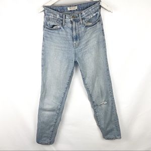 Madewell The momjean Size 23